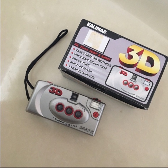 Vintage 3D film camera